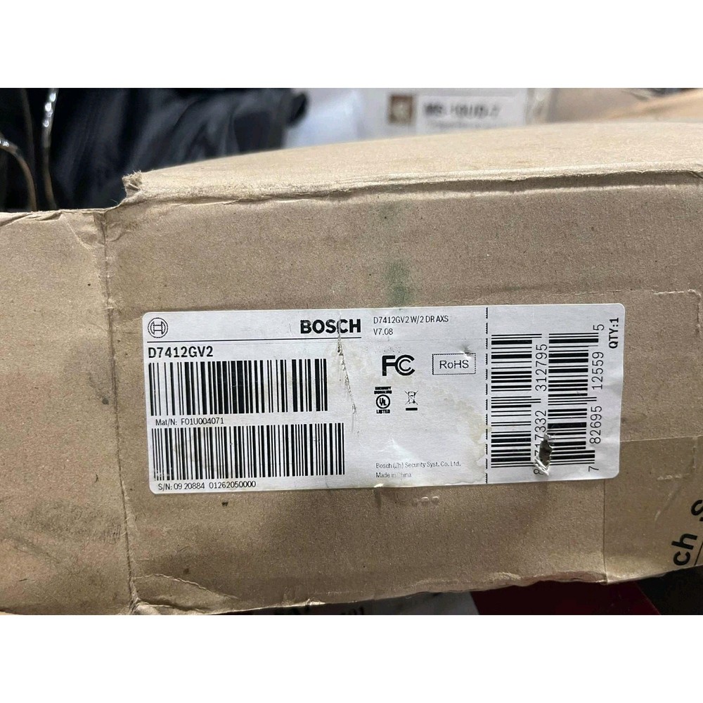 BOSCH D7412GV2 Alarm Control Panel