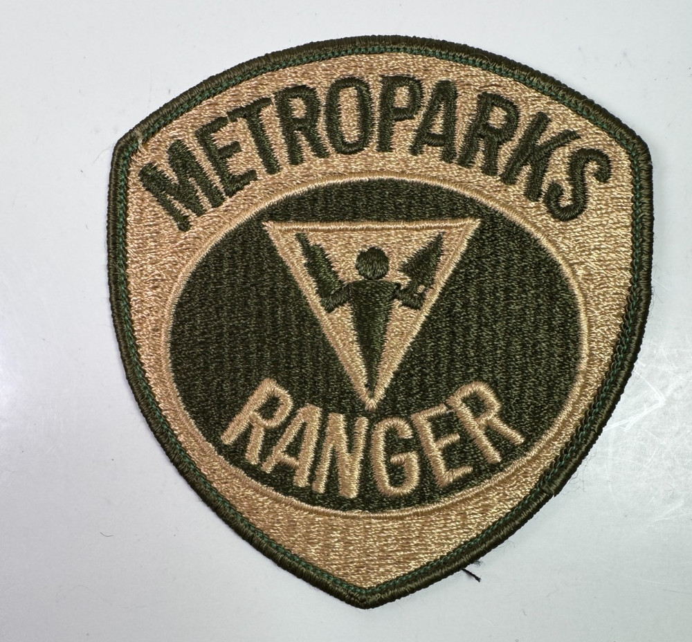 Metroparks Ranger Michigan MI Patch G4b