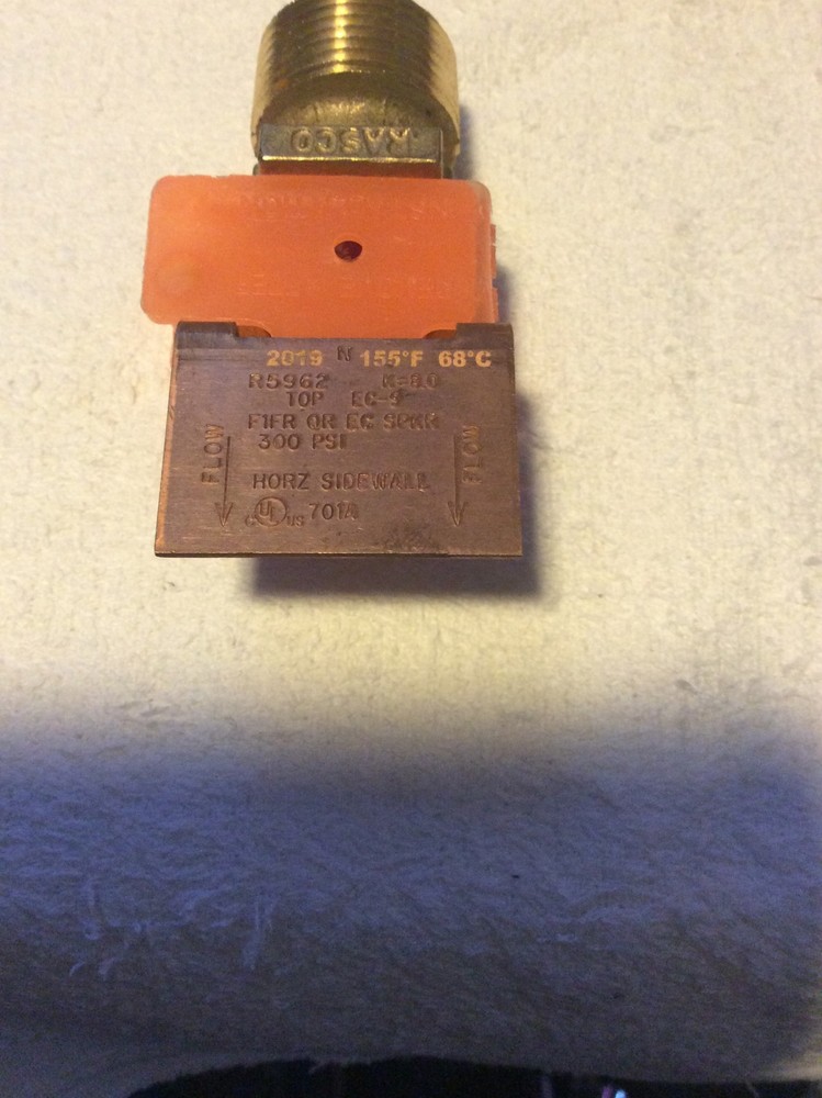 Reliable R5962 Brass Sidewall 155F