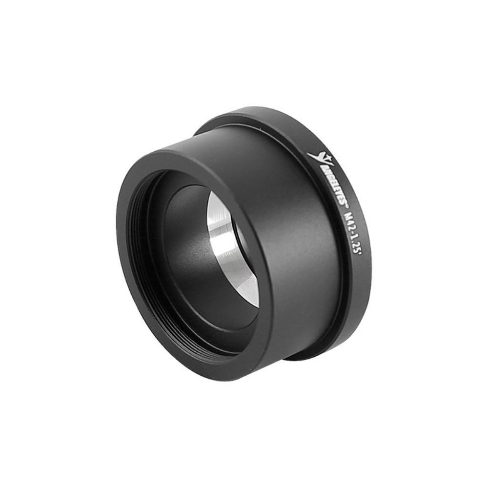 2''(M42 Thread) to 1.25'' Adapter Sleeve with Compression Ring for Telescope