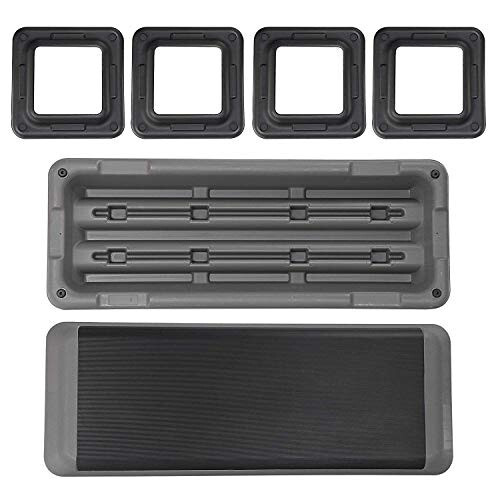 43 Inches Aerobic Step Platform Stepper Height Adjustable for Exercise Workout S