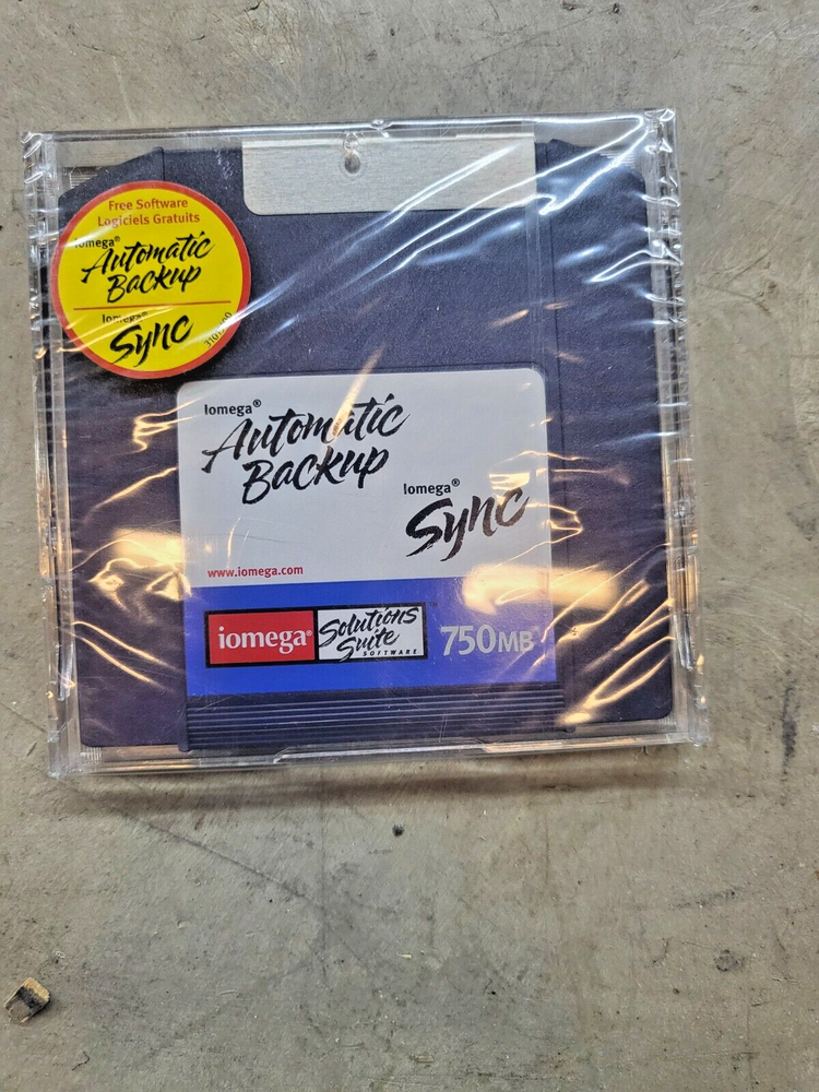 IOMEGA AUTOMACTIC BACKUP DISK 750MB
