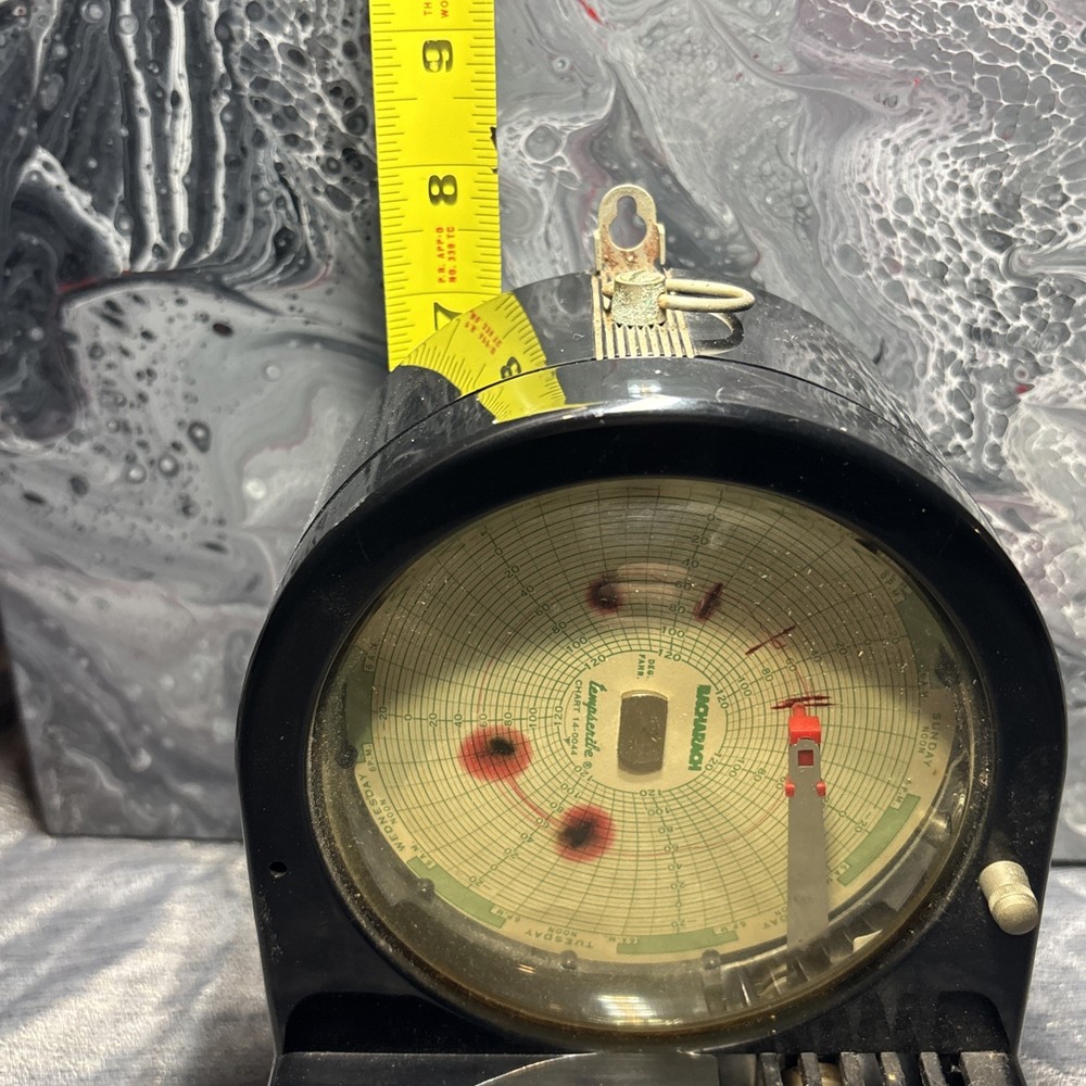 Bacharach Tempscribe Temperature Chart Recorder.