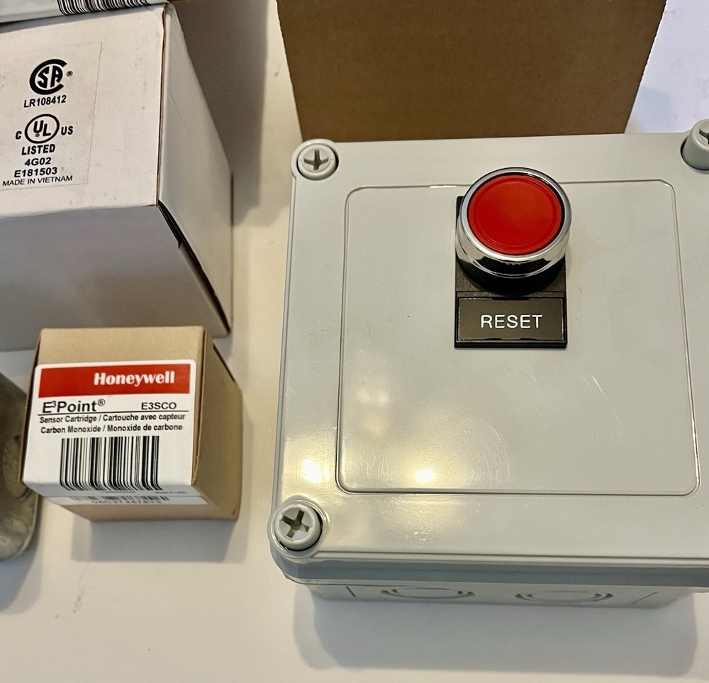 Interstate Electric WEBBCOCarbon MonoxidePackage Include Honeywell E3SA E3SRMCO