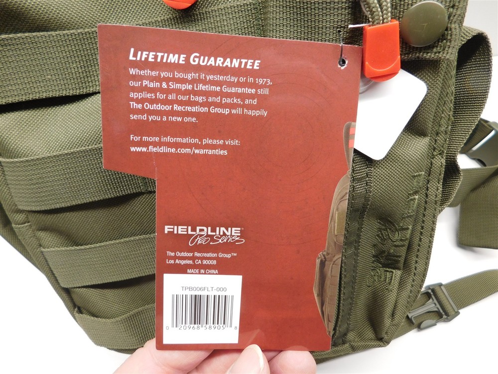 Fieldline Pro Series Roe Sling Pack Backpack Adjustable Modular Lightweight