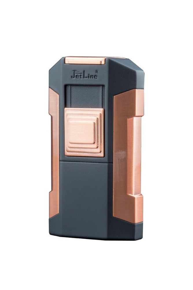 Jetline Premium Gift Set - Table Lighter - Pocket Lighter - VCutter (Copper)