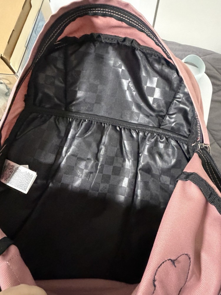 VANS Backpack Pink/School, Laptop, Bookbag
