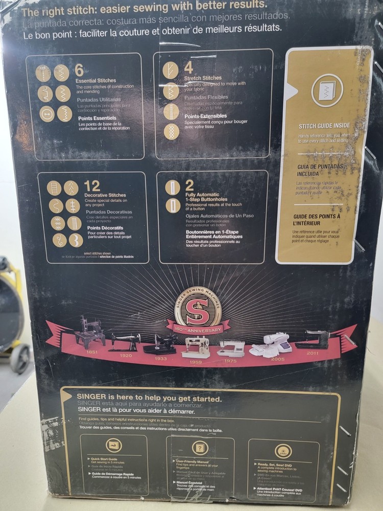 NEW SINGER 160 ANNIVERSARY LIMITED EDITION COMPUTERIZED SEWING MACHINE