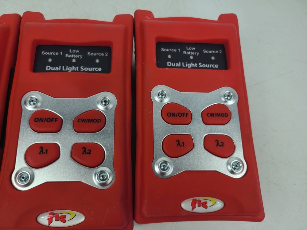 FIS Light Source & Power Meter Kit Of 3 Tools (TESTED)