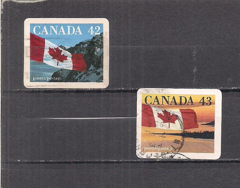 Canada #1388-1389 used  Vf