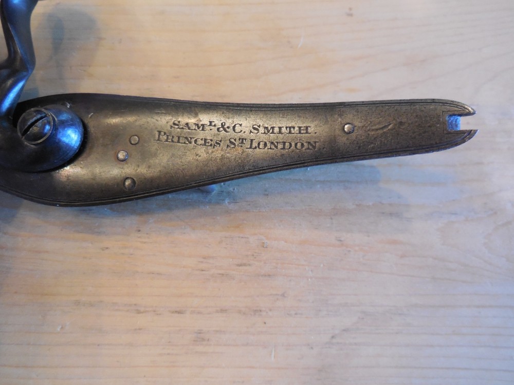 Samuel & Charles Smith Left Side Shotgun Lock Sam'l & C Smith