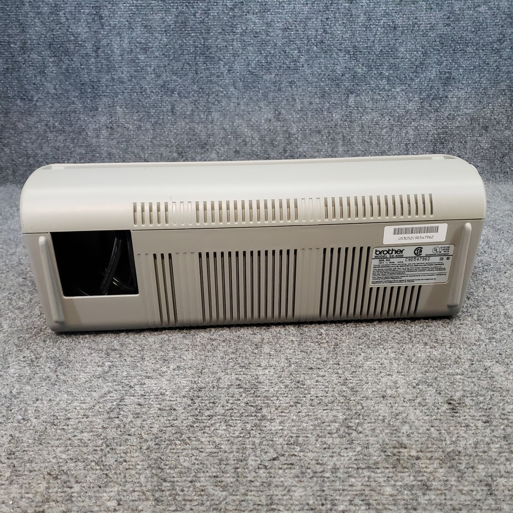 Brother SX-4000 LCD Digital Display Electronic Typewriter Tested