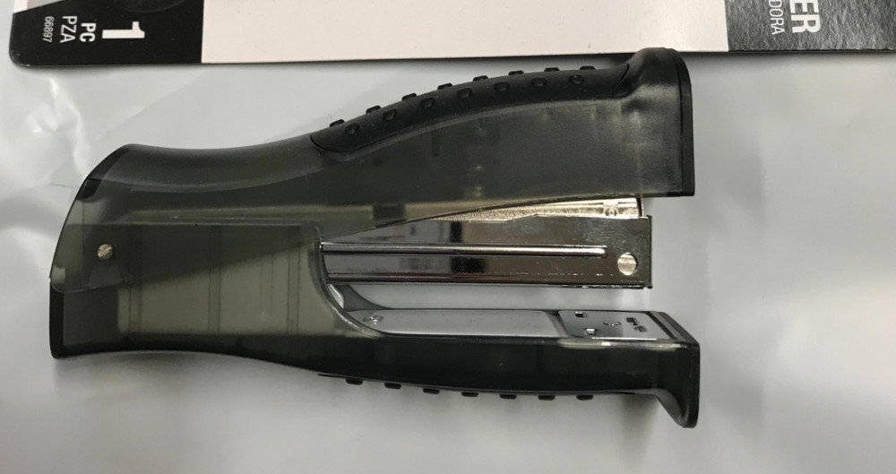Compact Grip Stapler - 20 Sheets Capacity Black Color