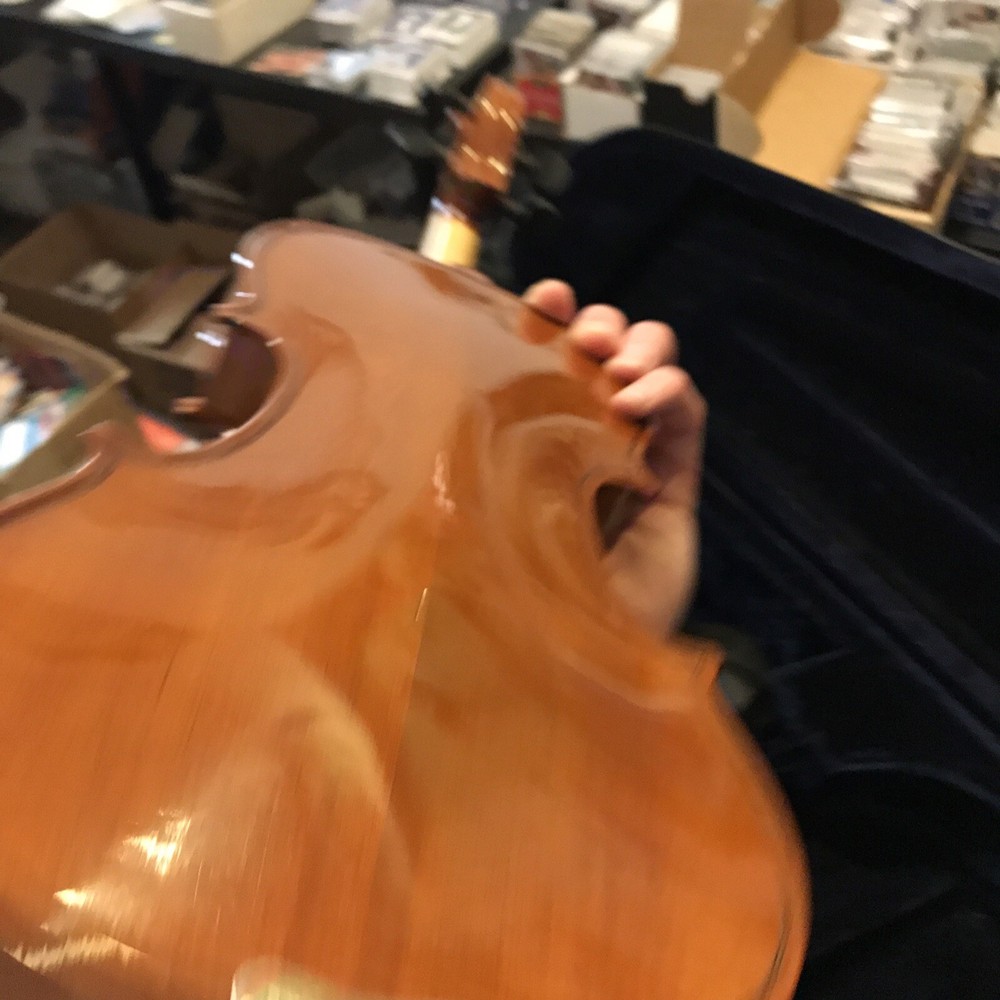 Generic 1/4 Size Violin Case With Strap and Violin - NO BOW