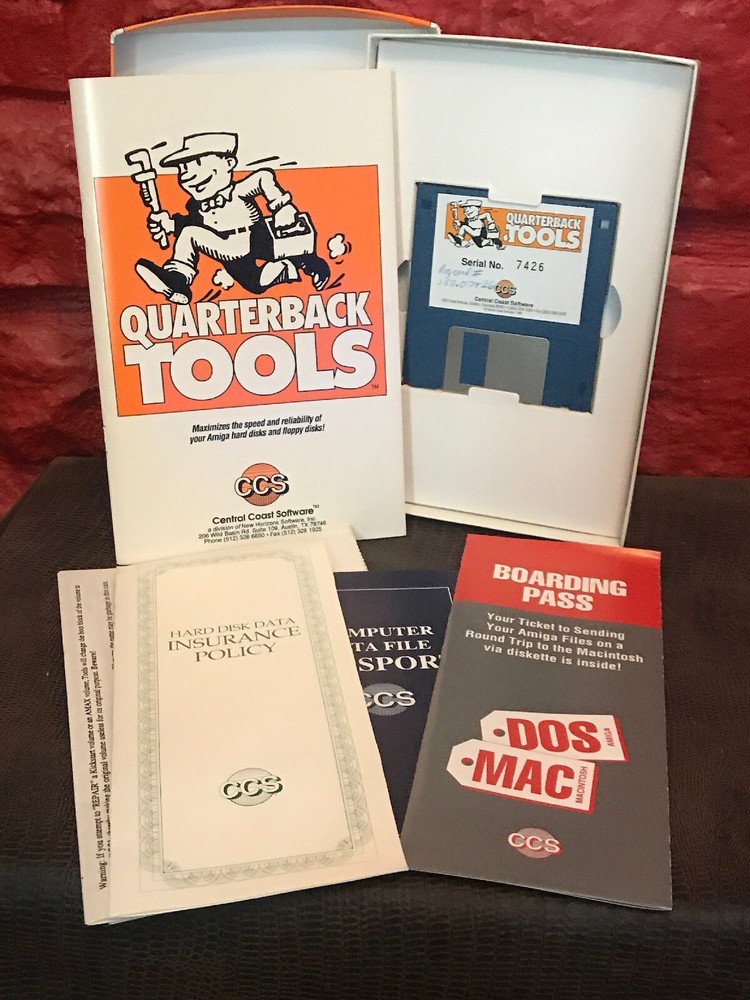 Quarterback Tools A CCS Software for the Amiga BCD