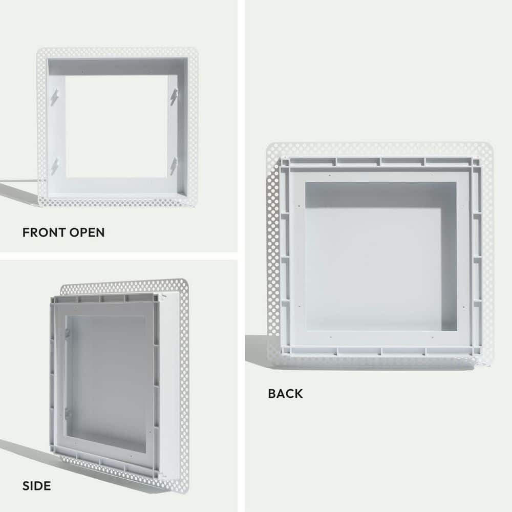 FITTES Flush Exhaust Mount 14.25"x14.25" Flush mount Aria Lite Rectangular White