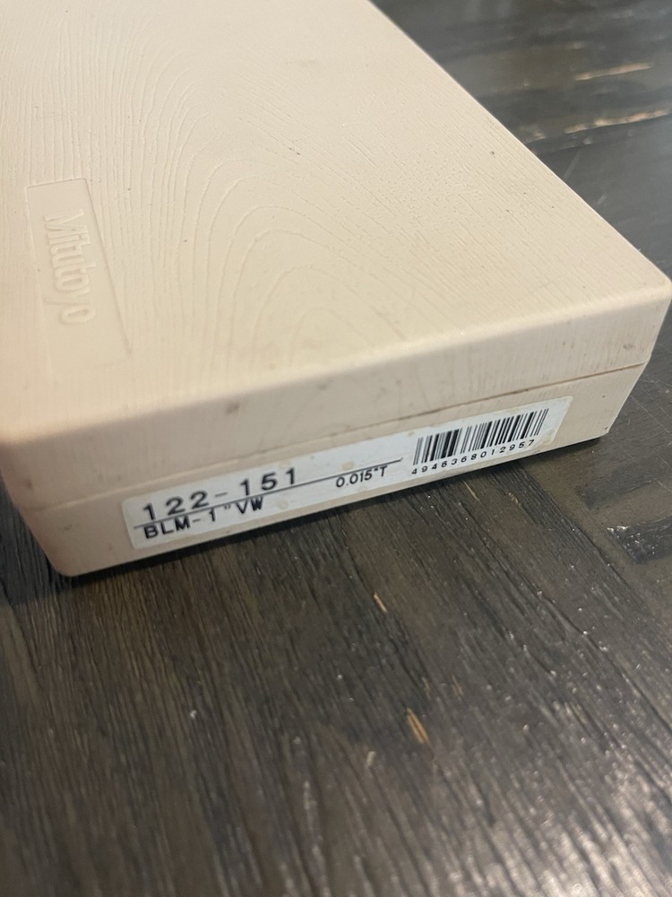 Mitutoyo Micrometer 122-151 0-1” .0001”