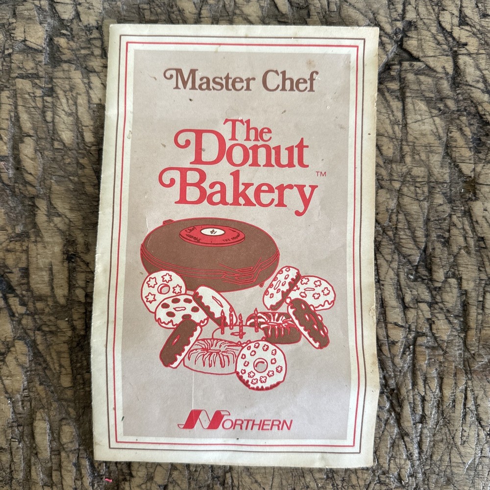 Vintage Electric Master Chef Donut Maker Model No 2081