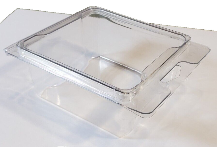 Clamshell Retail Product Container with Tab Restaurant Bakery Hardware 420 Count