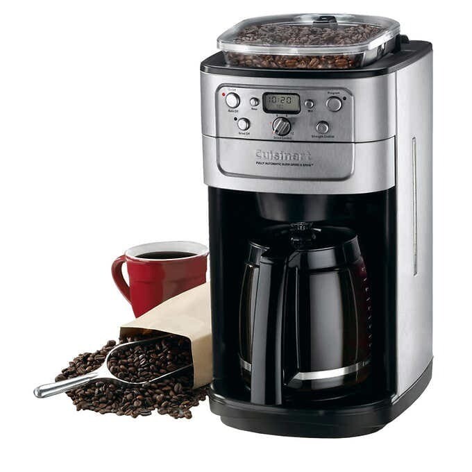 Cuisinart Burr Grind & Brew 12 Cup Automatic Coffee Maker,  Programmable Coffee