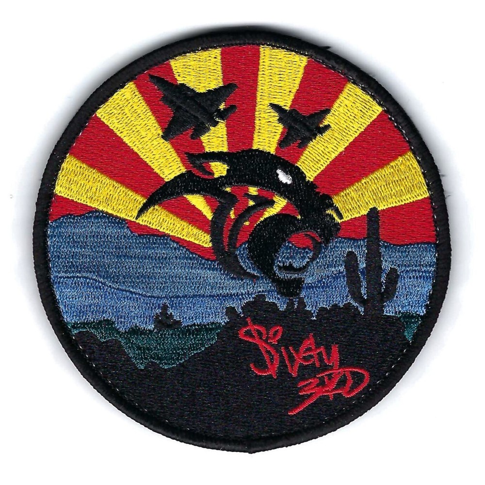 63rd FIGHTER SQUADRON MORALE patch
