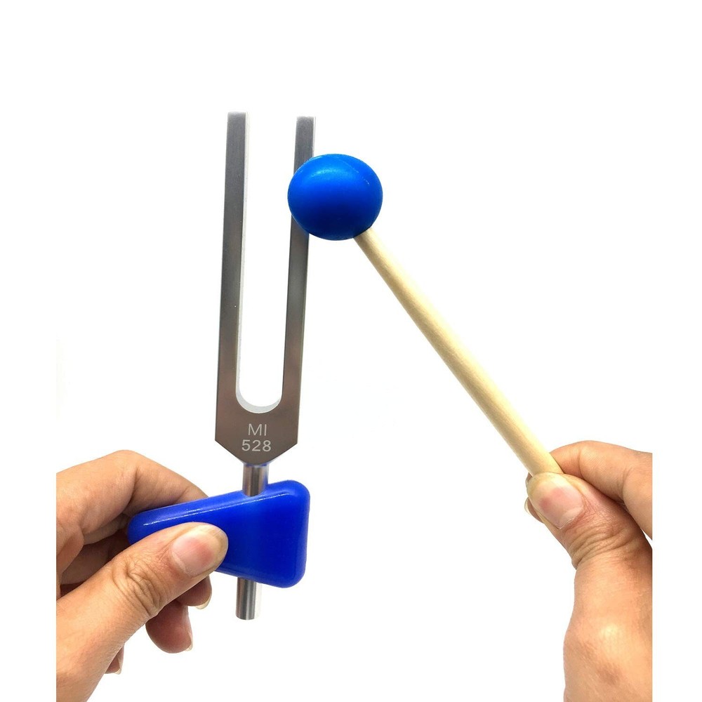 528 Hz Tuning Fork Tools Sound Healing Chakra Tuning Fork Solfeggio Energy Tu...