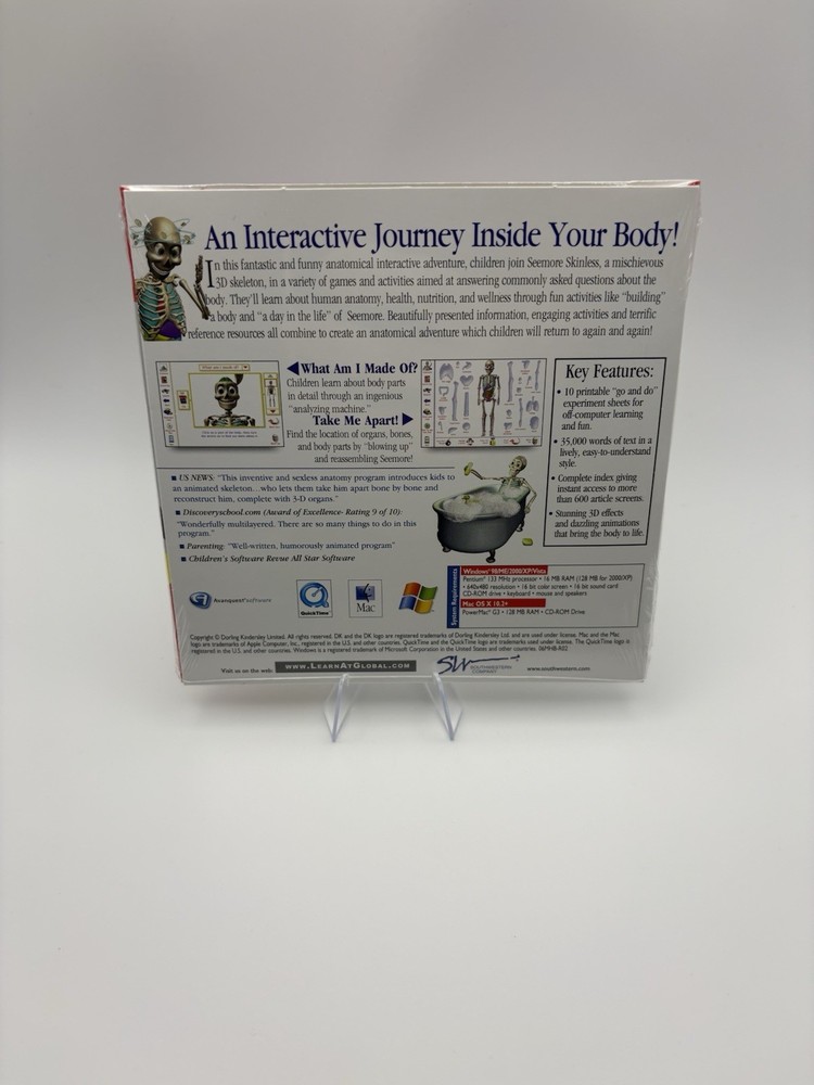 New DK Interactive My Amazing Human Body Interactive Software - SEE DESCRIPTION