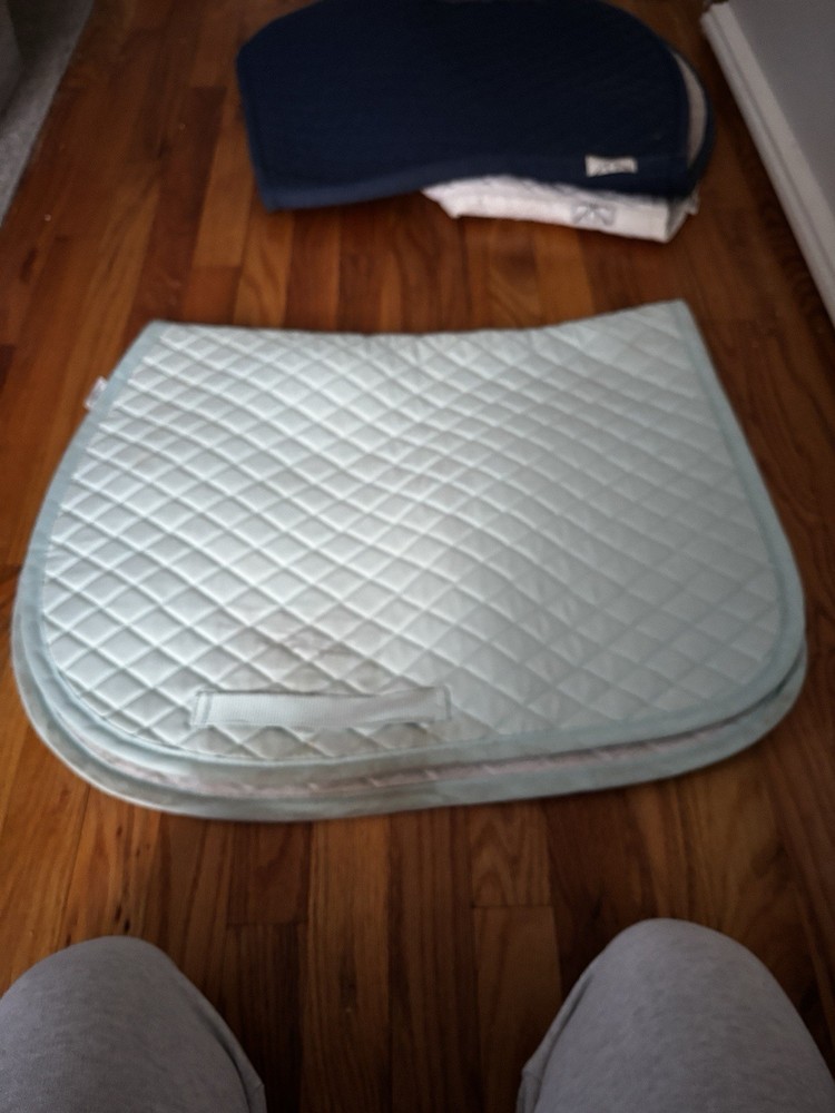 Light Teal All Purpose Basic Saddle Pad Tuff Rider