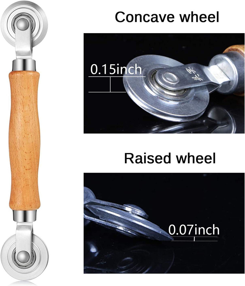 Screen Roller Tool, King&Charles Roller with Bearing - Screen Repair/Spline Tool
