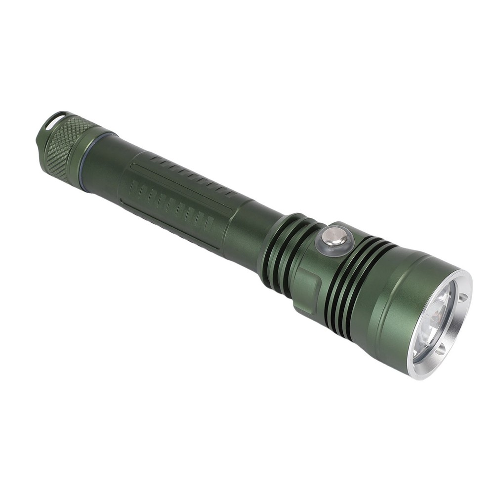 Diving Flashlight 80m Water Proof Dive Light Adjustable Brightness For Fish RRWI
