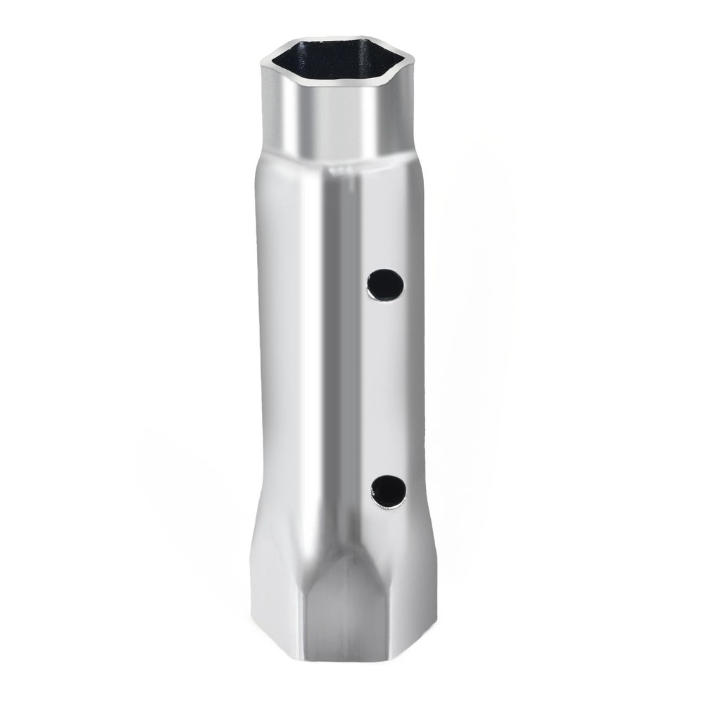 ZJZZJZ RV Water Heater Element Wrench Socket,Dual Hex Removal Silver