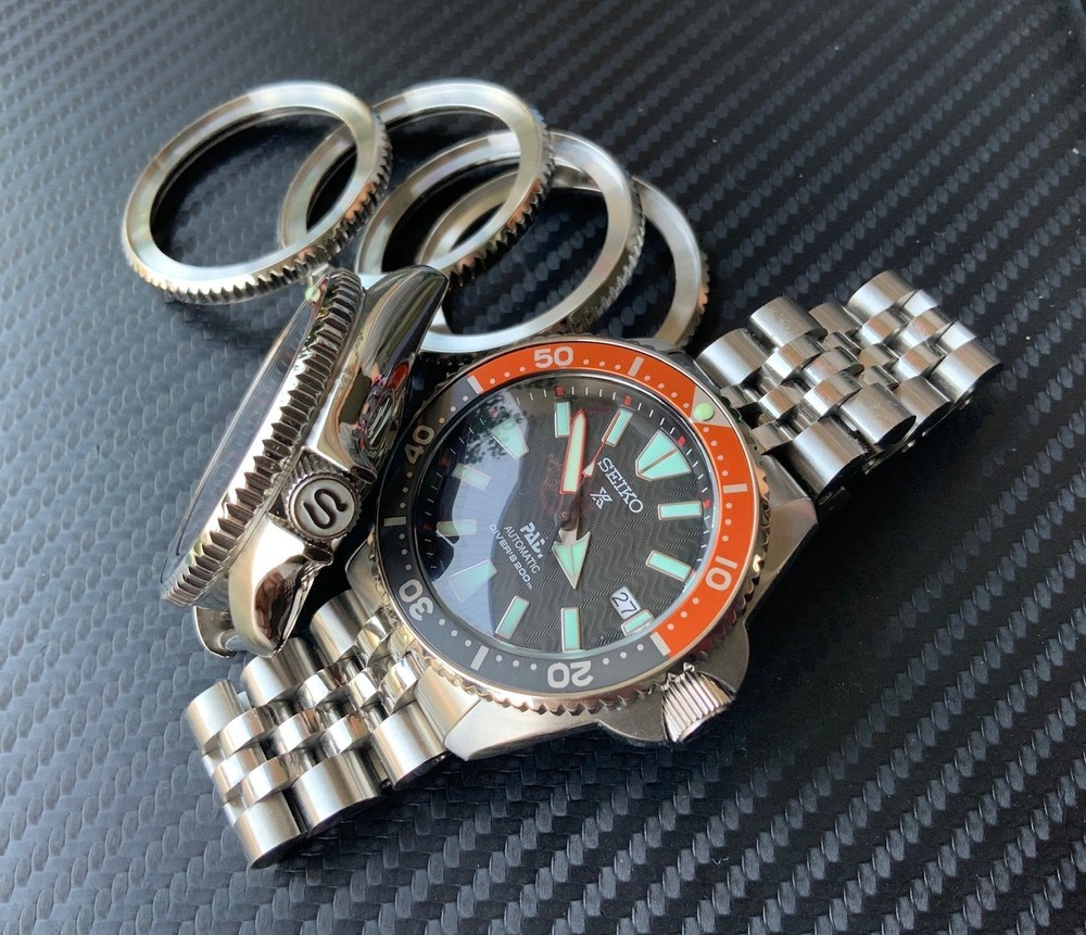 SKX007/SRPD MM300 Bezel - CT237 Polished