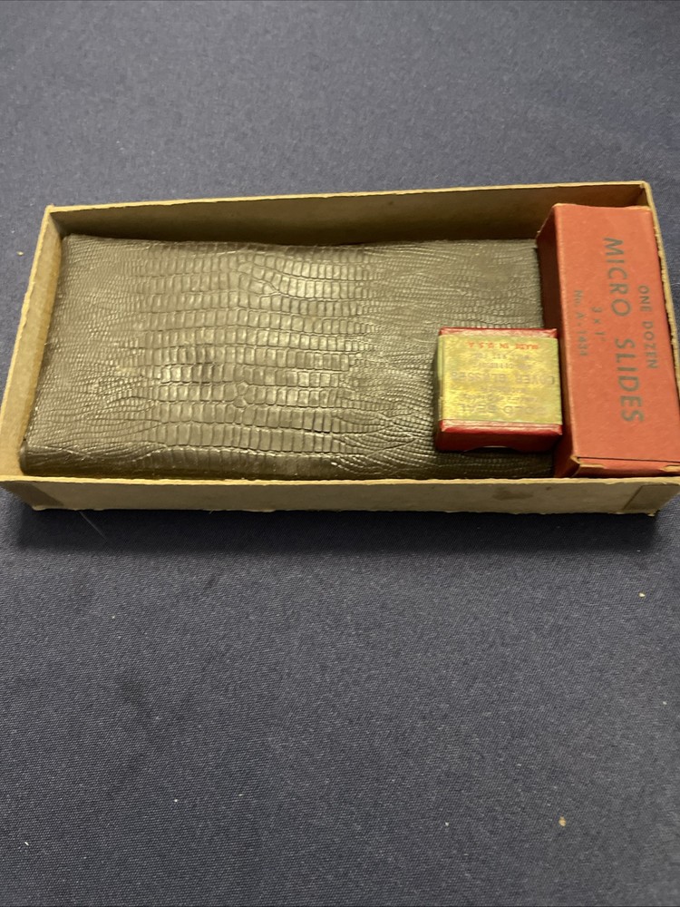 Dissecting Kit Clay Adams Original Box Case Tools Micro Slides