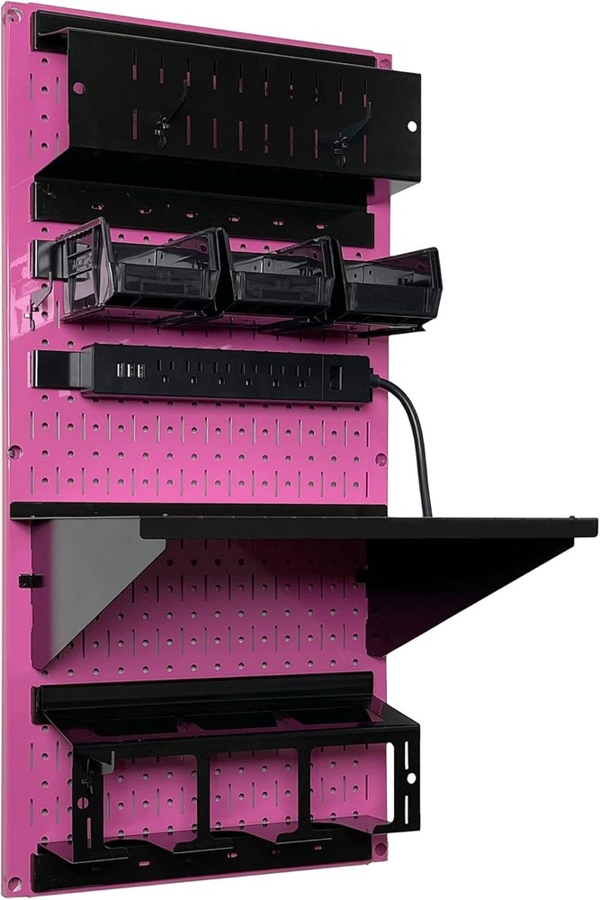 Wall Control Power Tool Storage Organizer Kit Cordless Drill Holder Charging Sta