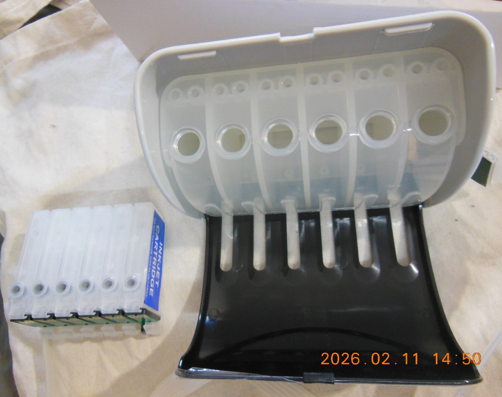 Epson Artisan 1430 printer Ink system CISS. Empty
