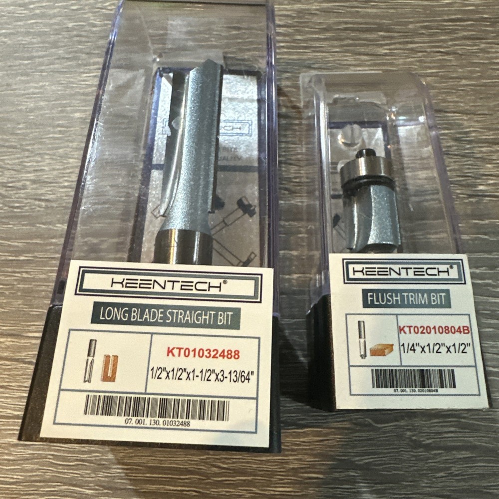 KEENTECH Woodworking Router Bits 2 Bits