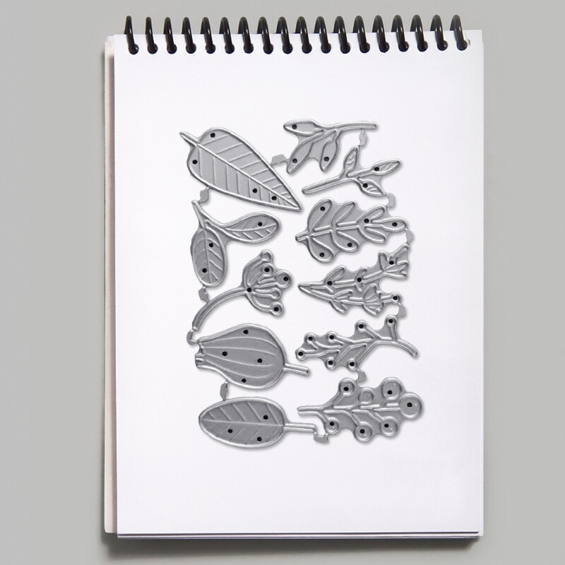 Tree Leaves Invitation Cutting Dies DIY Craft Dies Handmade Ability Developing