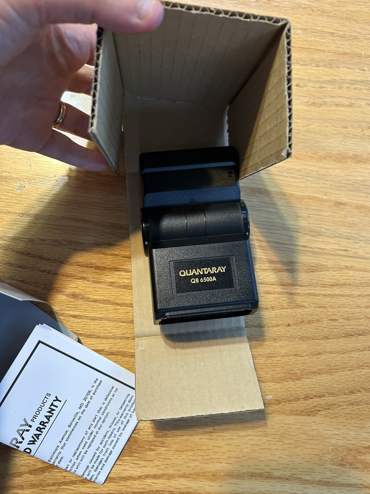 Quantaray QB 6500A Dedicated Bounce Flash Camera Open Box For Autofocus & Manual