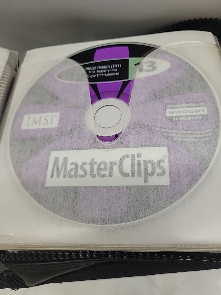IMSI MasterClips 500,000+ Design Guide & Image Catalog Sampler with 28 CD's