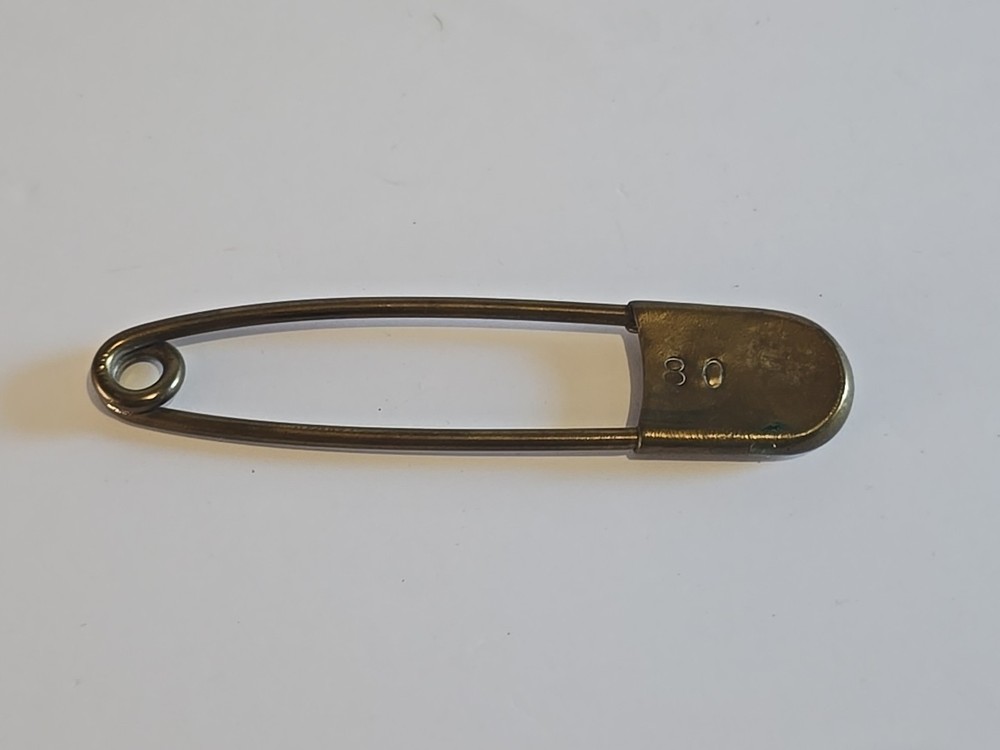 Vintage Brass 5" Laundry Pin