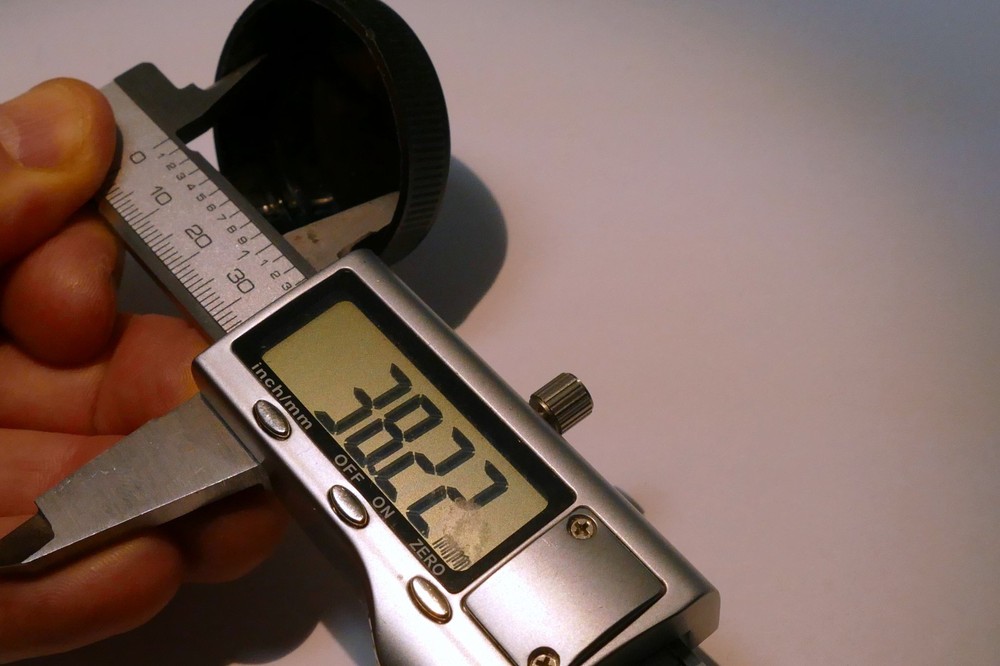 34mm Lens Front Cap slip on type plastic