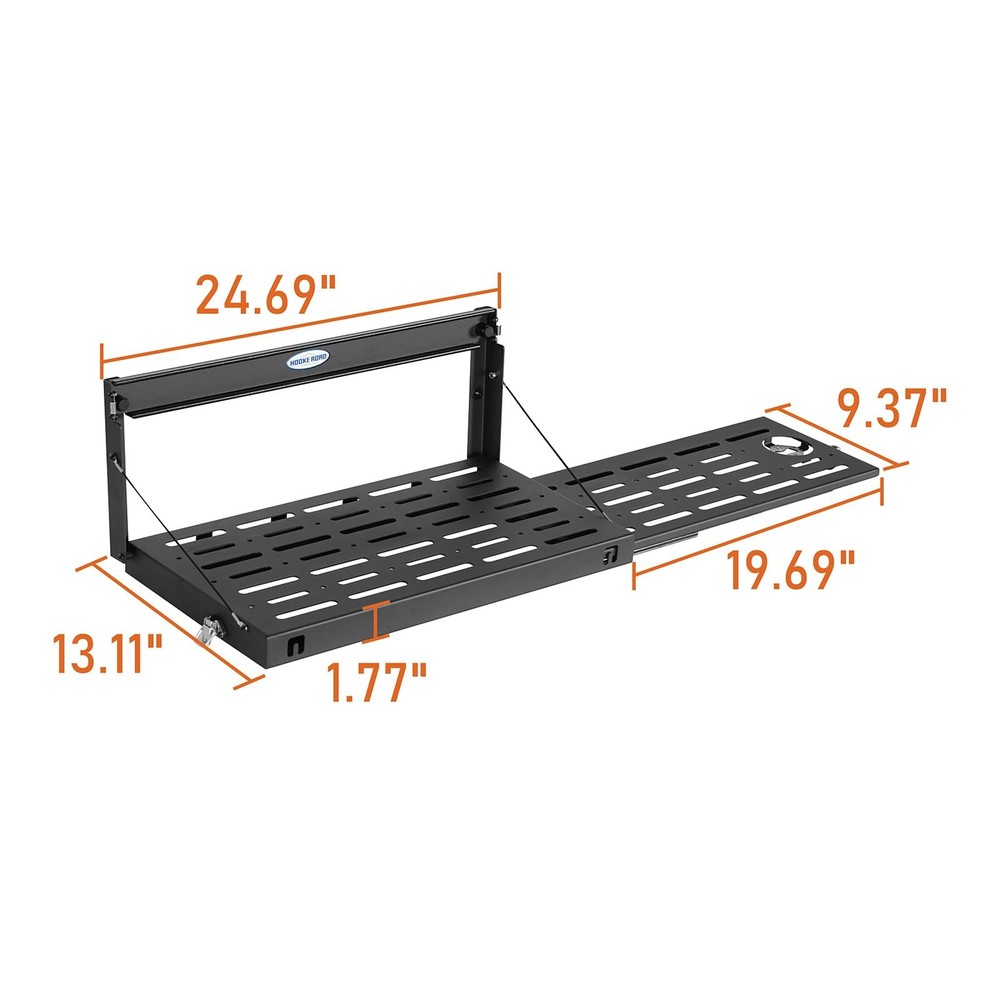 2015-2018 Wrangler JK JKU Tailgate Table Pull-out Cargo Shelf Foldable