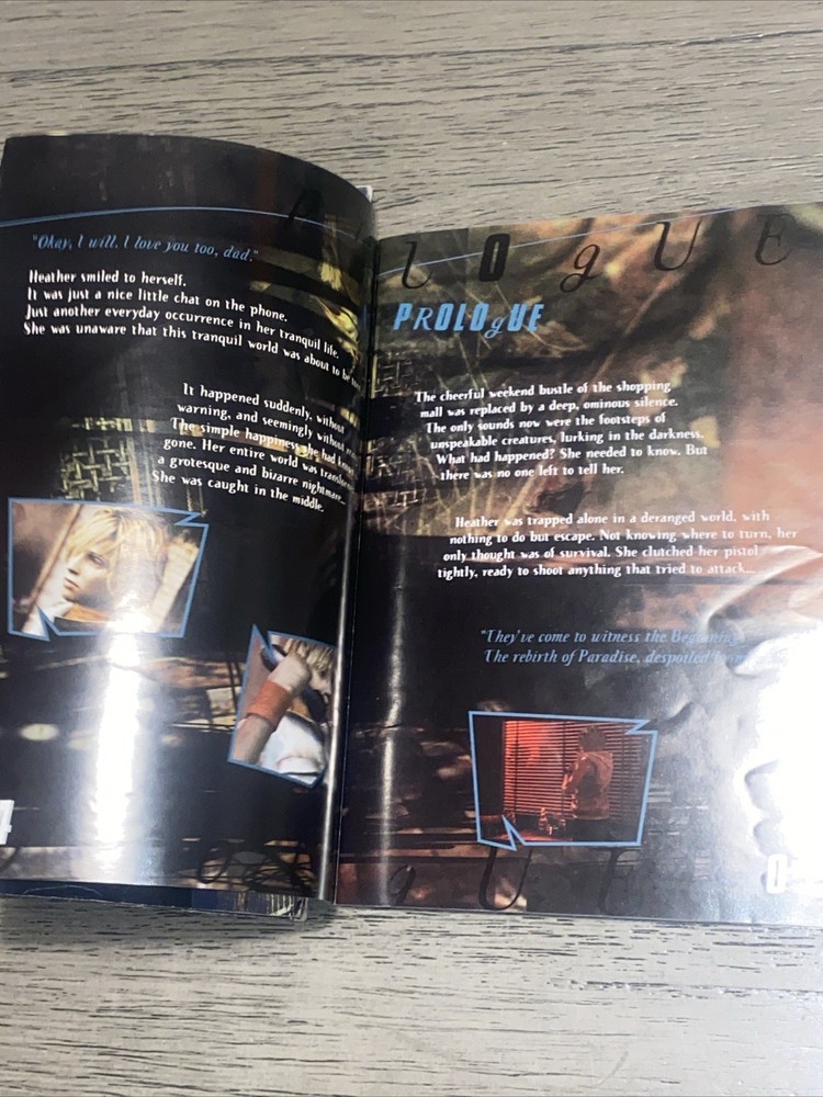 Silent Hill 2&3 Manuals Only PC Personal Computer Manuals