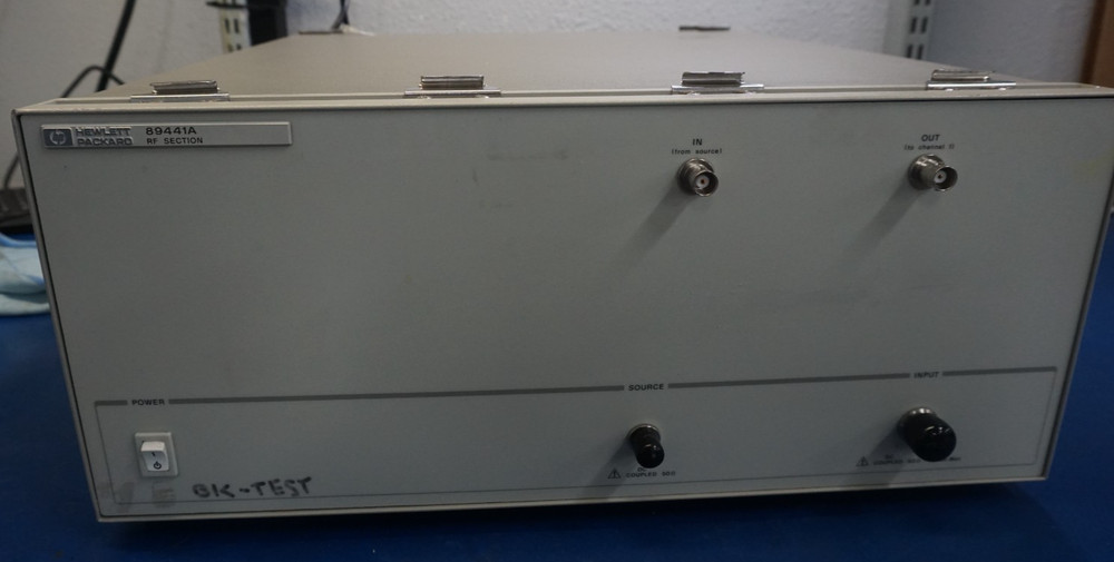 Hewlett Packard 89441A RF Selector