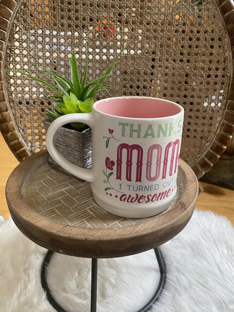 Thank You Mom Ceramic Coffee Mug