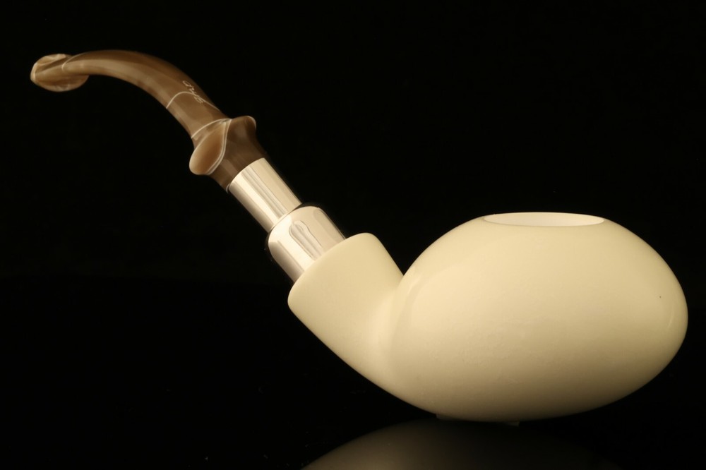 IMP - Meerschaum Pipe - Tomat - with Custom case