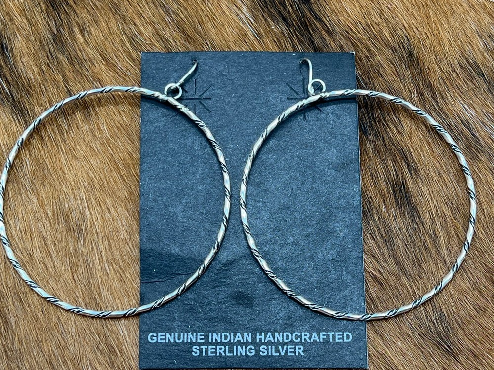 HOOP ~ STERLING ~ EARRINGS