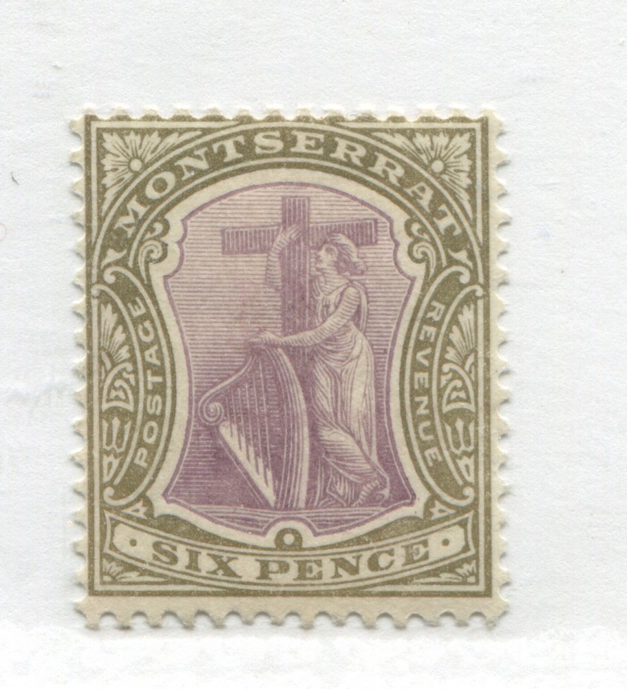 Montserrat 1903 6d mint o.g. hinged
