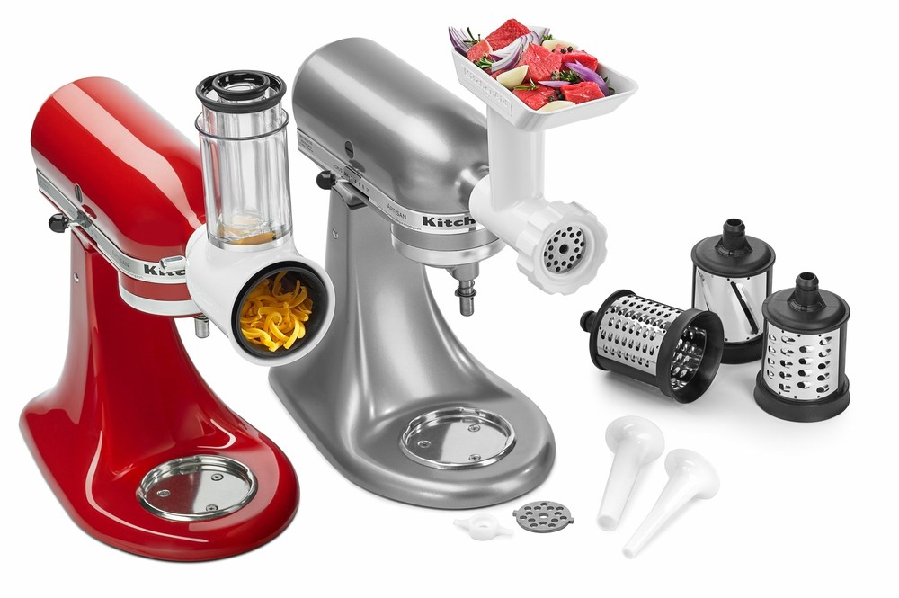 KitchenAid KSMGSSA Mixer Attachment Pack, White