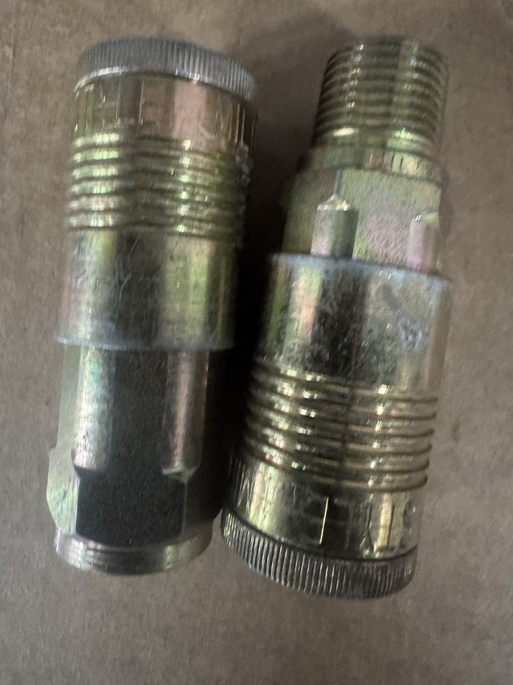 milton type g style kwik chane quick coupler Male & Female Coupling Set